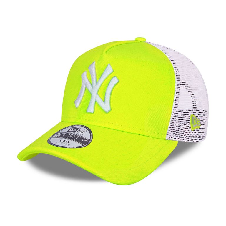 Gorras New Era 9forty Amarillos - New York Yankees Tonal Mesh Kids 74085IYDF